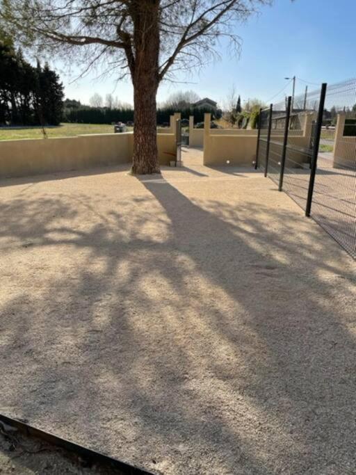 Gite Lumineux Et Confortable Dans Un Mas Provencal Courthezon ภายนอก รูปภาพ